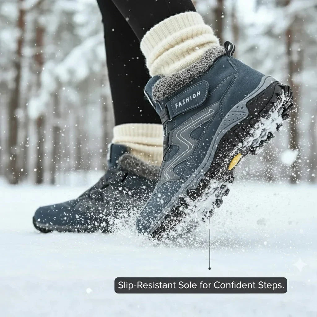 Lori | Plush-Lined Winter Snow Boots Women