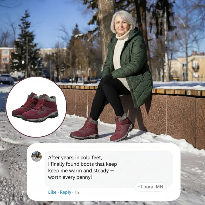 Lori | Plush-Lined Winter Snow Boots Women