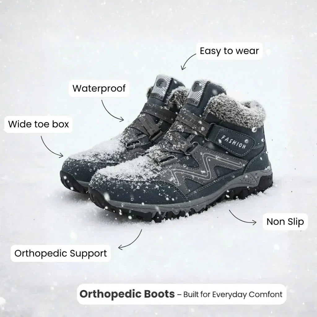 Lori | Plush-Lined Winter Snow Boots Women
