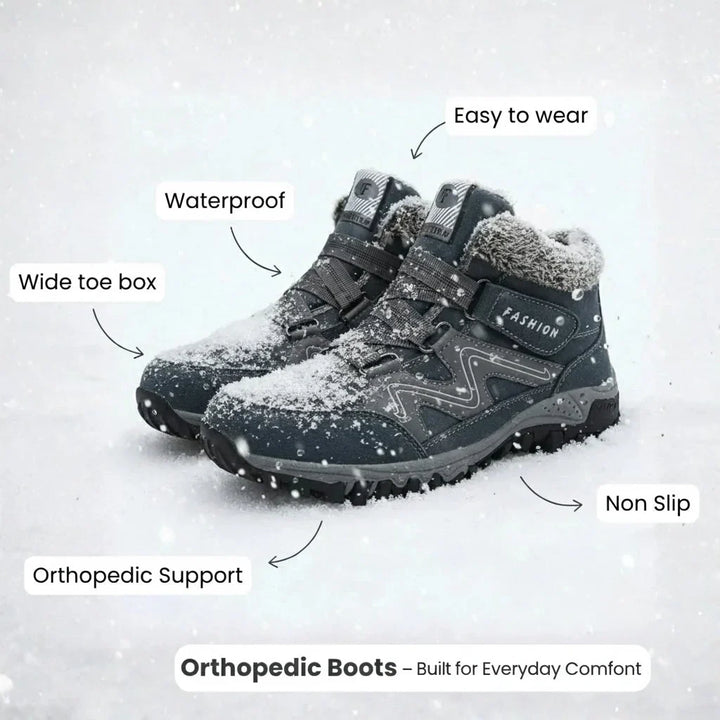 Lori | Plush-Lined Winter Snow Boots Women