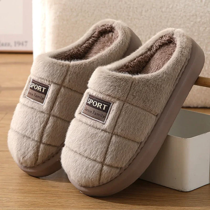 Luke | Quilted Slip-On Winter Mens Slippers