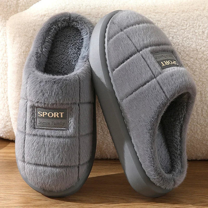 Luke | Quilted Slip-On Winter Mens Slippers
