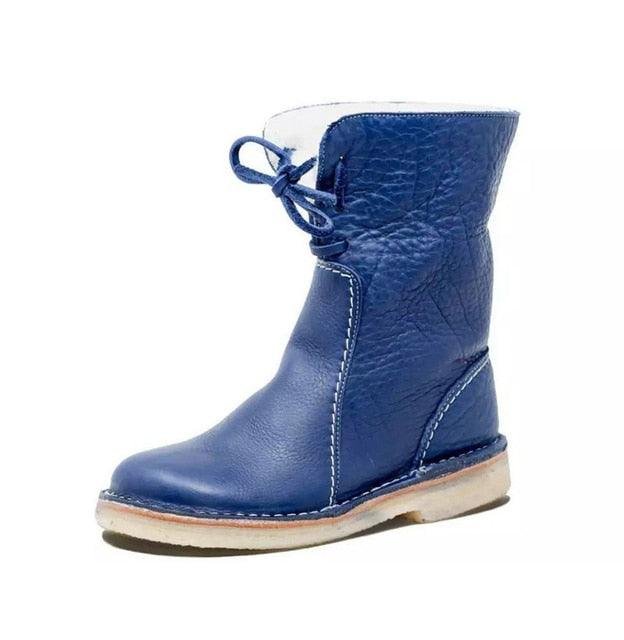 Madison | Lace-Up Mid-Calf Snow Boots Women