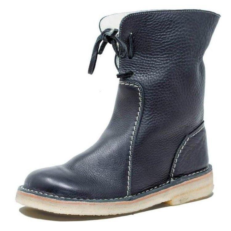 Madison | Lace-Up Mid-Calf Snow Boots Women