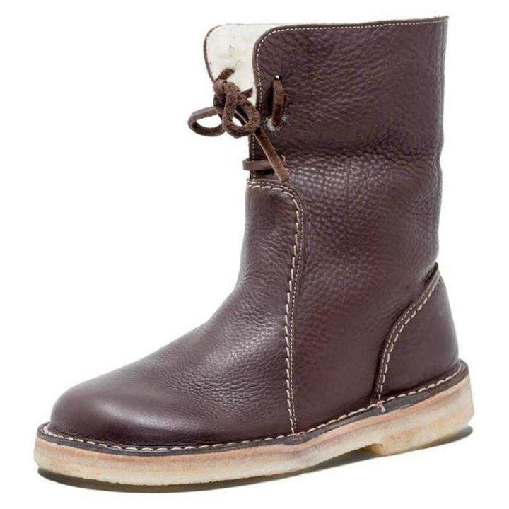 Madison | Lace-Up Mid-Calf Snow Boots Women
