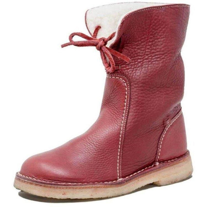 Madison | Lace-Up Mid-Calf Snow Boots Women