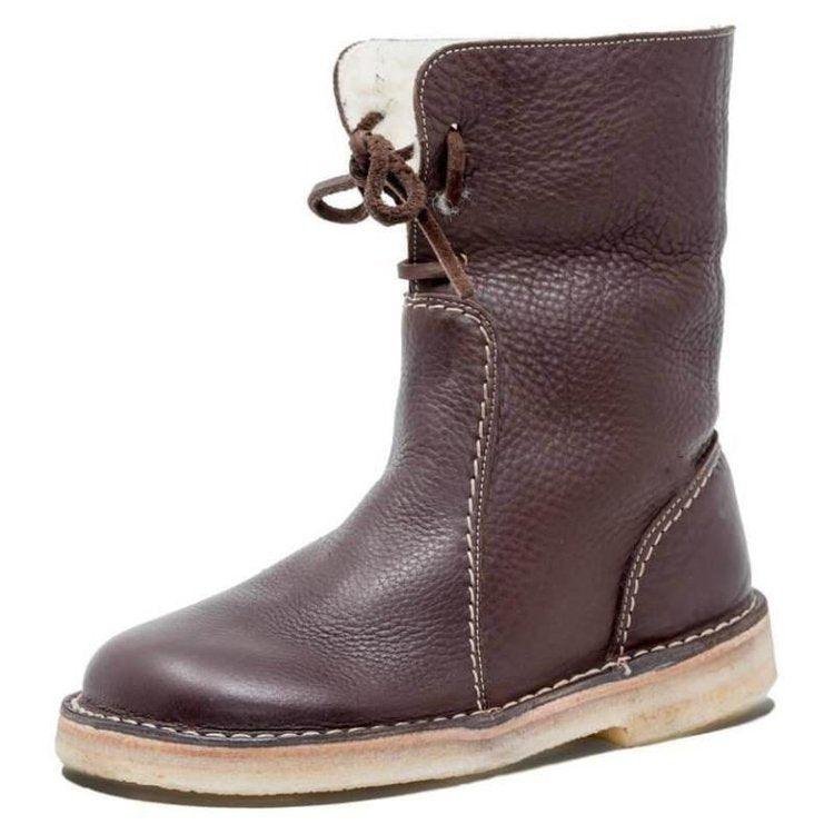 Madison | Lace-Up Mid-Calf Snow Boots Women