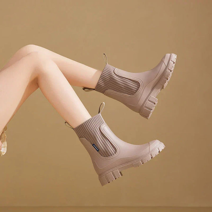 Maisie | Relaxed Waterproof Chelsea Rain Boots