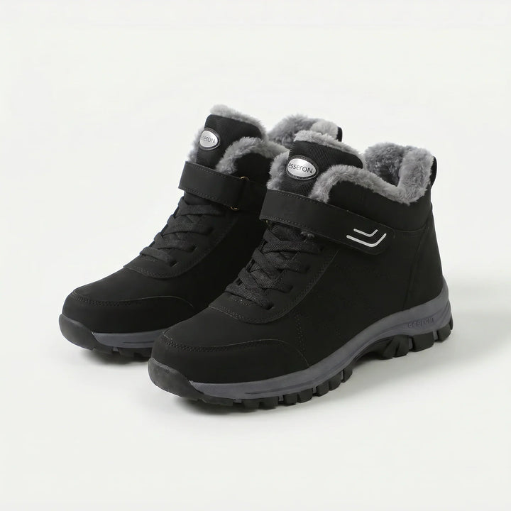 Maria | Plush Lined Lace Up Winter Snow Boots