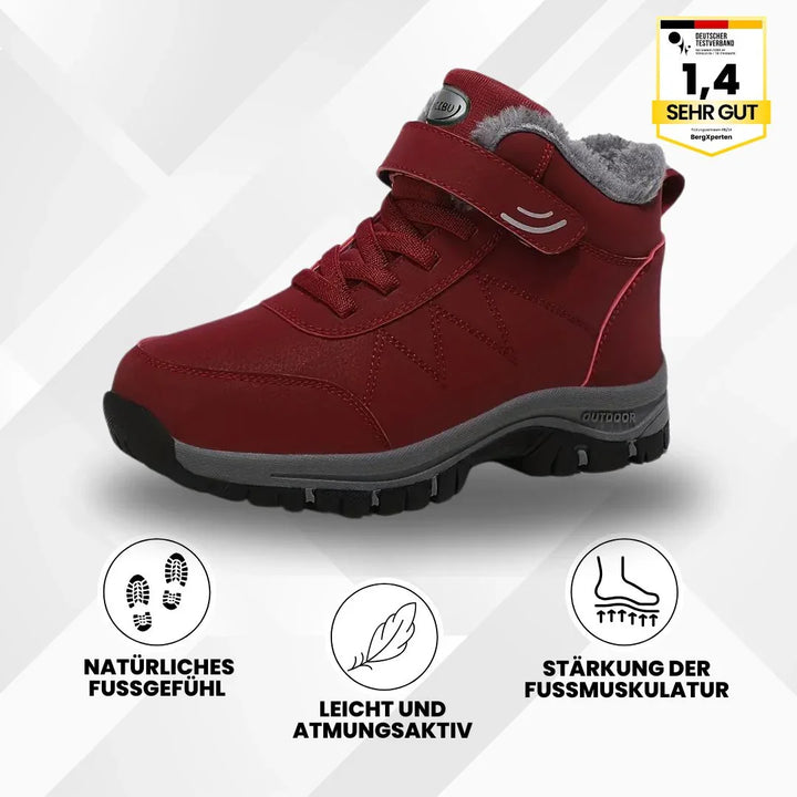 Maria | Plush Lined Lace Up Winter Snow Boots