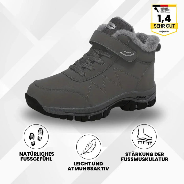 Maria | Plush Lined Lace Up Winter Snow Boots