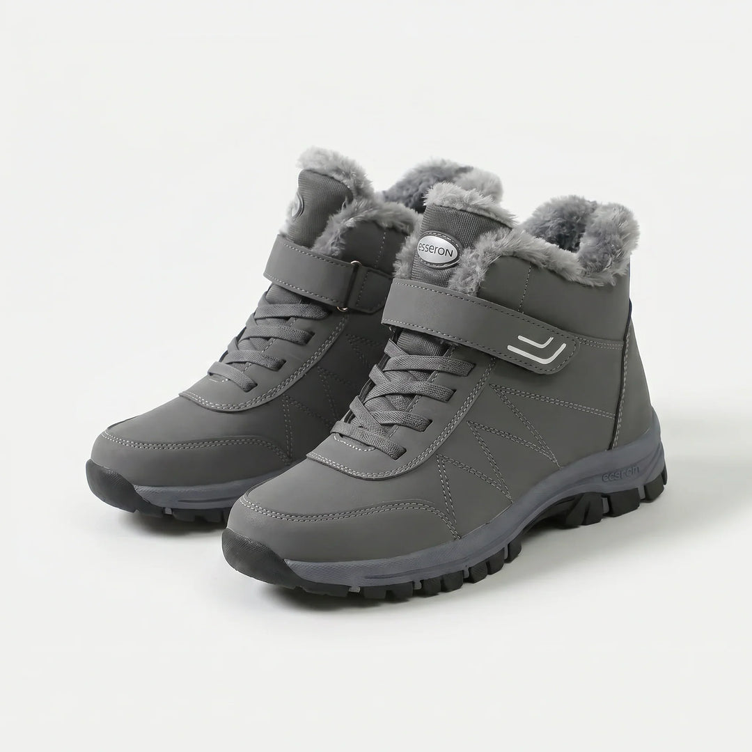Maria | Plush Lined Lace Up Winter Snow Boots