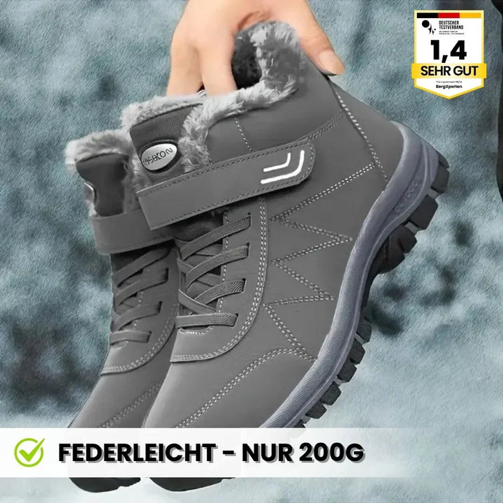 Maria | Plush Lined Lace Up Winter Snow Boots