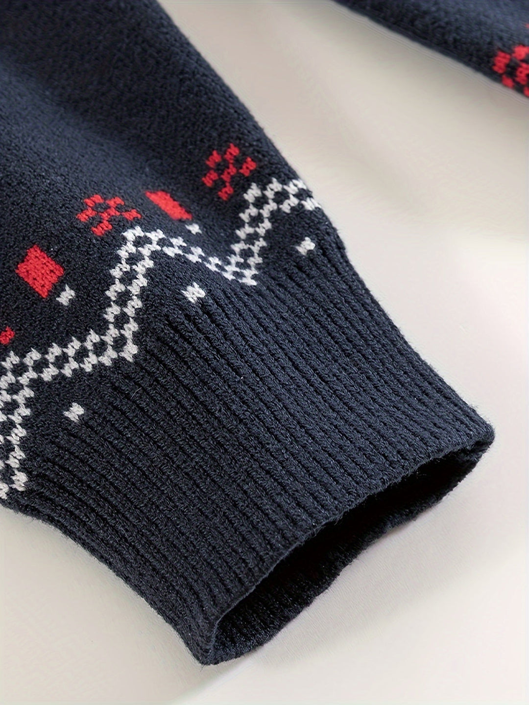 Mark | Relaxed Nordic Snowflake Mens Xmas Sweaters