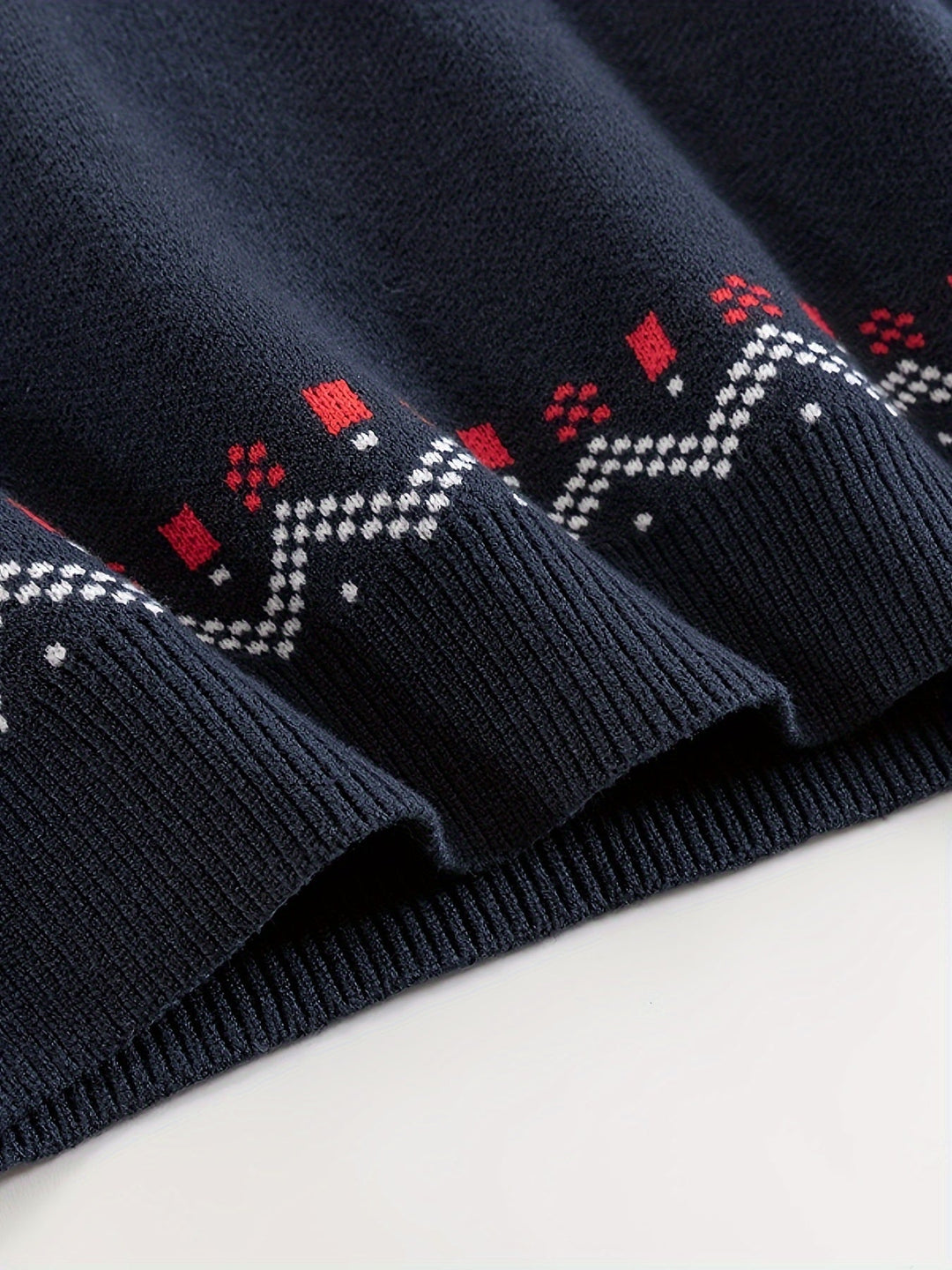 Mark | Relaxed Nordic Snowflake Mens Xmas Sweaters