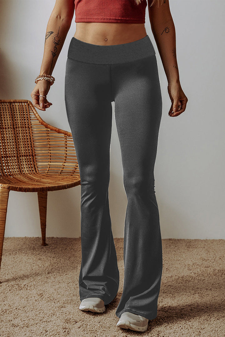 Martha | Cozy High-Waist Flare Leggings