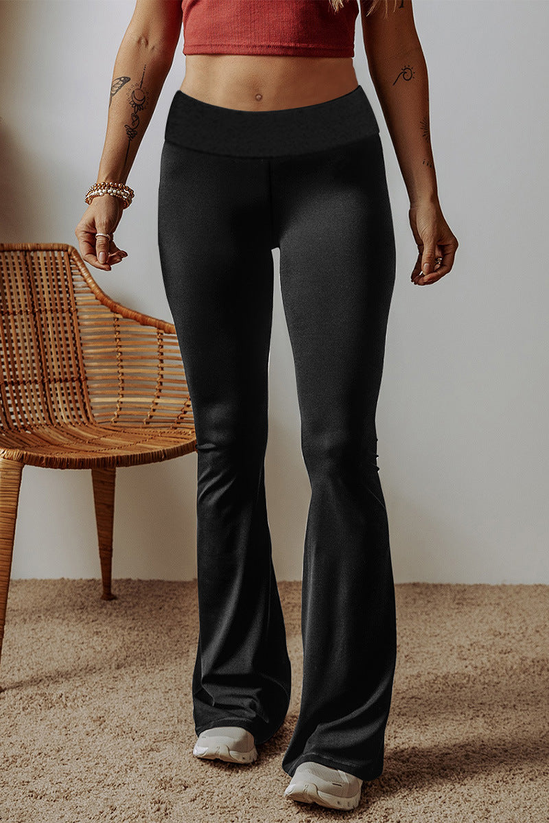 Martha | Cozy High-Waist Flare Leggings