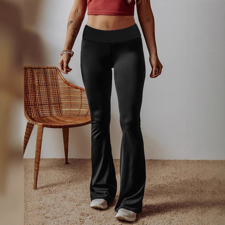 Martha | Cozy High-Waist Flare Leggings