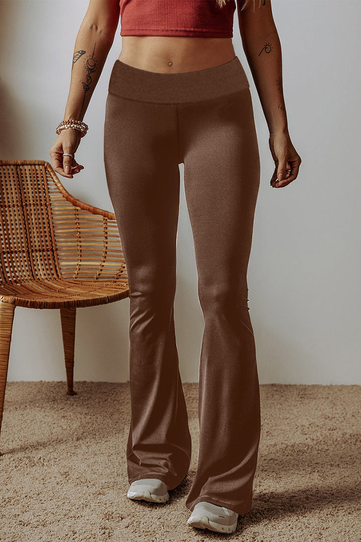 Martha | Cozy High-Waist Flare Leggings