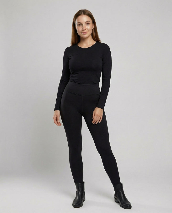 Martha | Graceful High Waist Fleece Lined Leggings