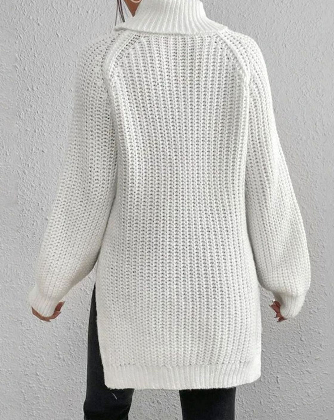 Mary | Cozy Long Sleeve Chunky Knit Turtleneck Sweater