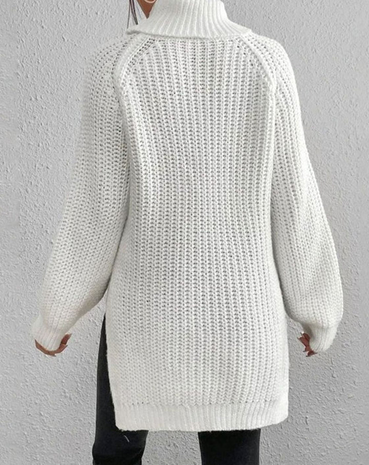 Mary | Cozy Long Sleeve Chunky Knit Turtleneck Sweater
