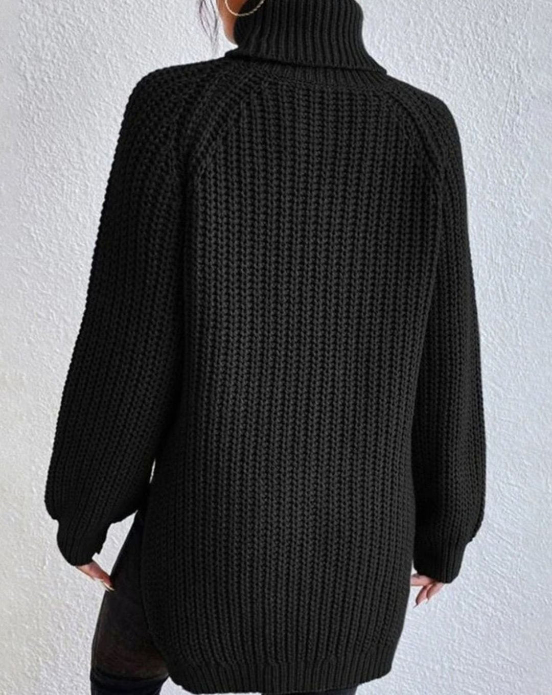 Mary | Cozy Long Sleeve Chunky Knit Turtleneck Sweater
