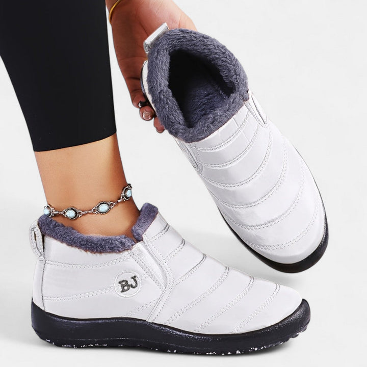 Mary | Effortless Quilted Slip-On Snow Boots Women