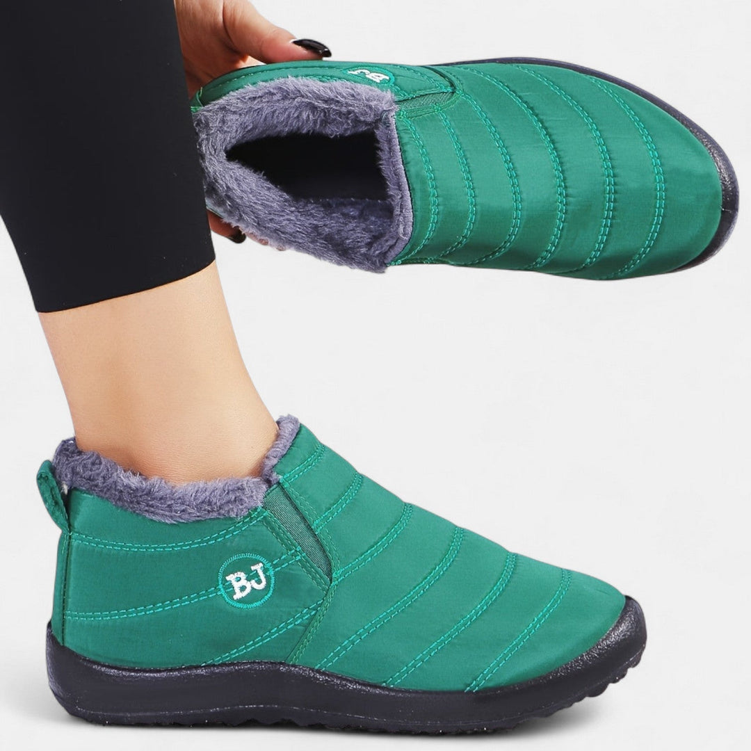 Mary | Effortless Quilted Slip-On Snow Boots Women