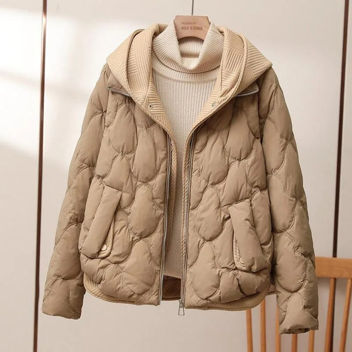 Mary | Quilted Hooded Winter Puffer Jacket