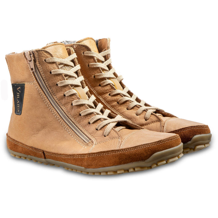 Mason | Side Zip Lace-Up Winter Boots Men