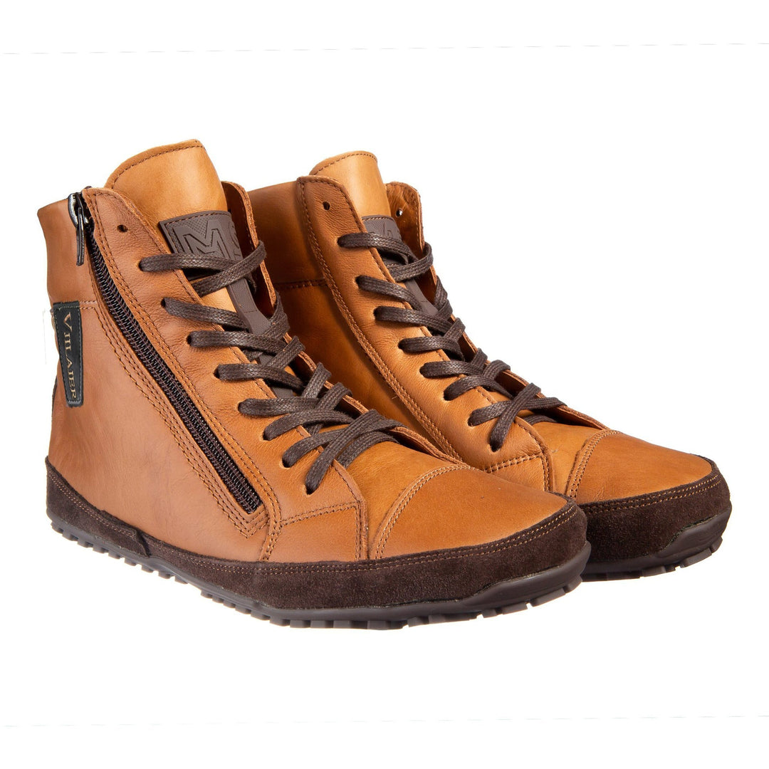 Mason | Side Zip Lace-Up Winter Boots Men