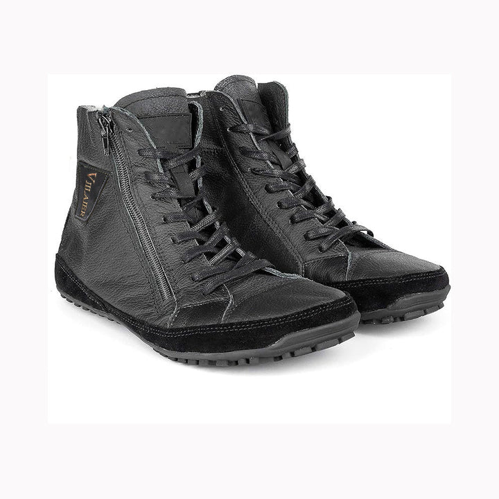 Mason | Side Zip Lace-Up Winter Boots Men