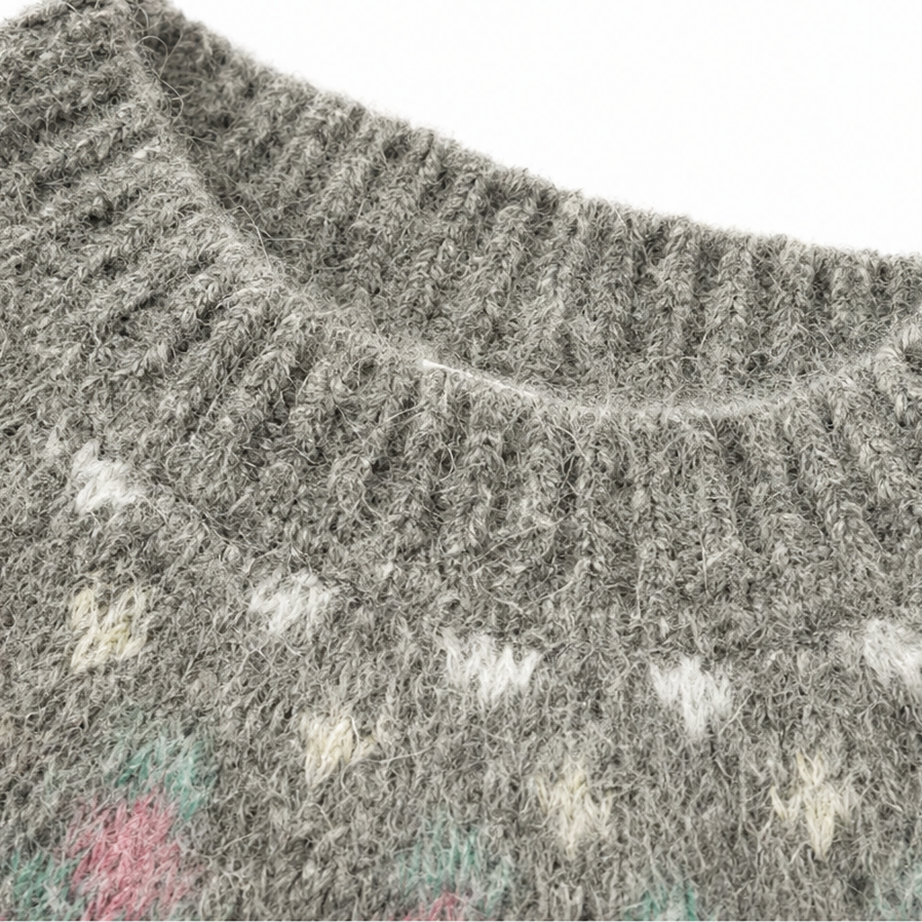 Megan | Refined Fair Isle Christmas Sweater Women