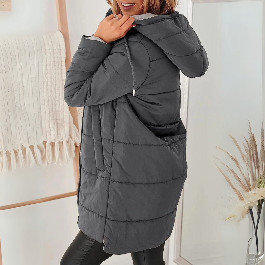 Melissa | Timeless Quilted Hooded Puffer Jacket
