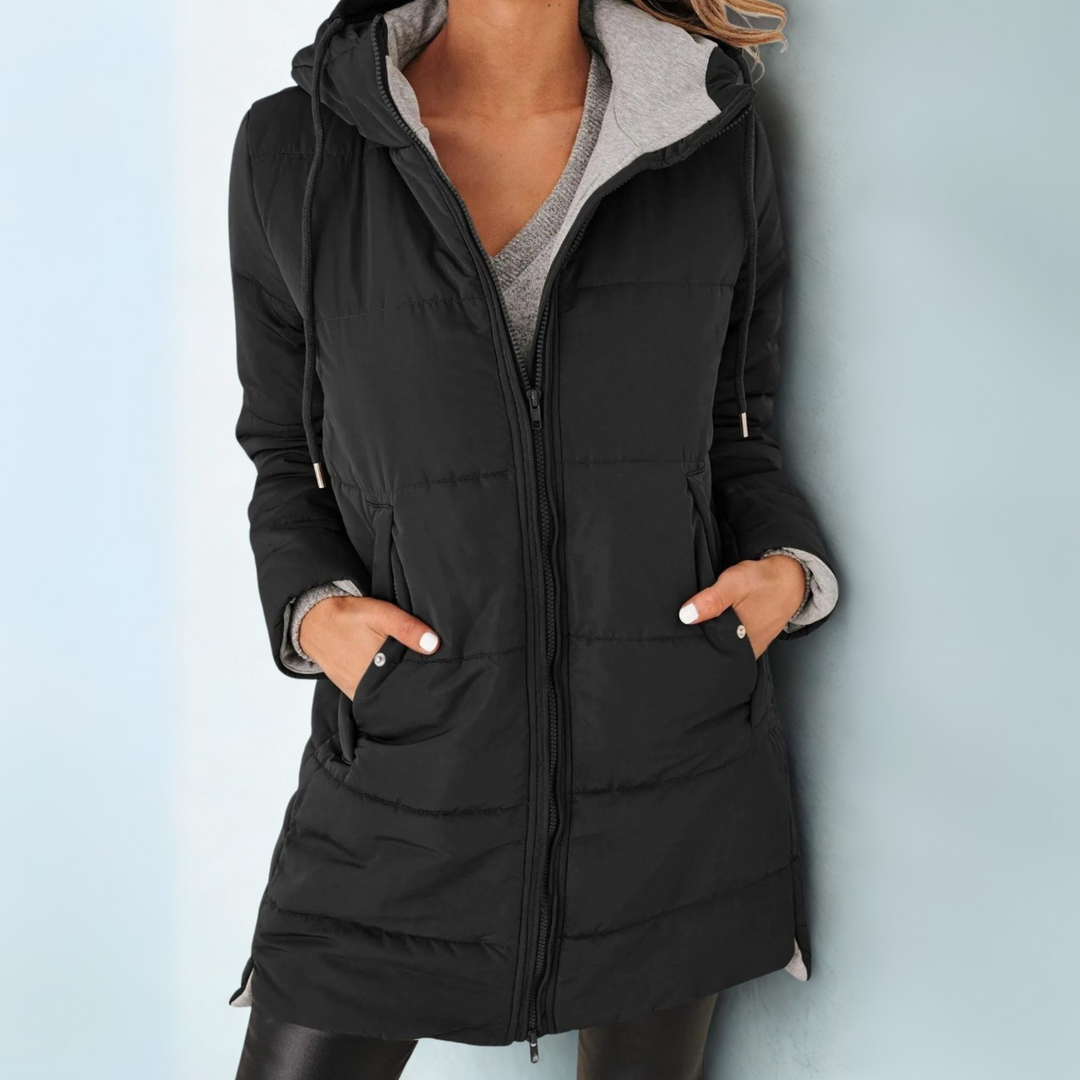 Melissa | Timeless Quilted Hooded Puffer Jacket
