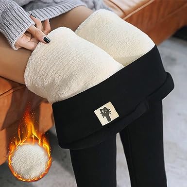 Natalie | Sophisticated Fleece Lined Thermal Leggings for Winter