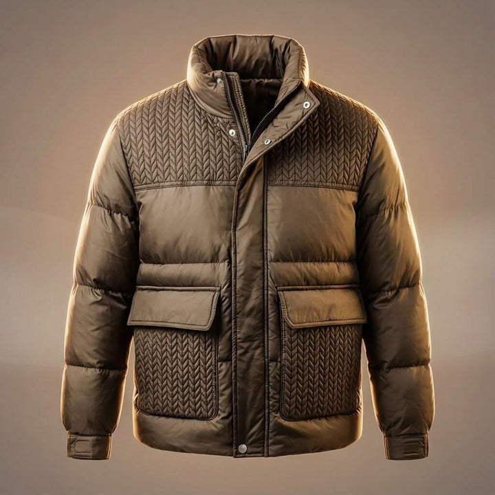 Nicholas | Classic Quilted Mens Puffer Jacket