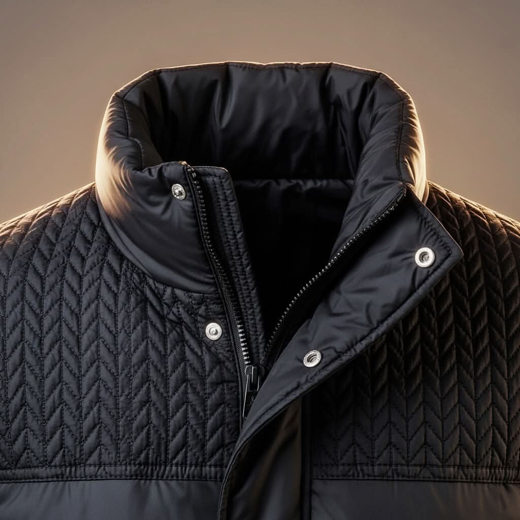 Nicholas | Classic Quilted Mens Puffer Jacket