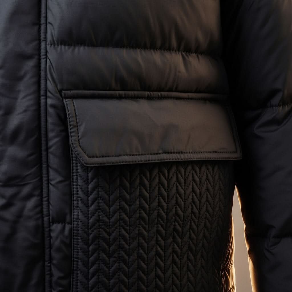 Nicholas | Classic Quilted Mens Puffer Jacket