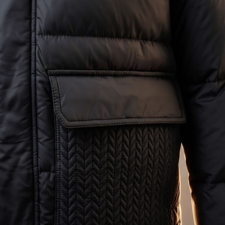 Nicholas | Classic Quilted Mens Puffer Jacket
