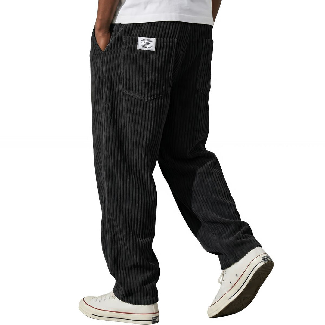 Nicholas | Cozy Wide Leg Corduroy Pants