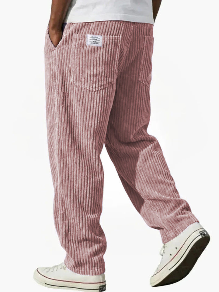 Nicholas | Cozy Wide Leg Corduroy Pants