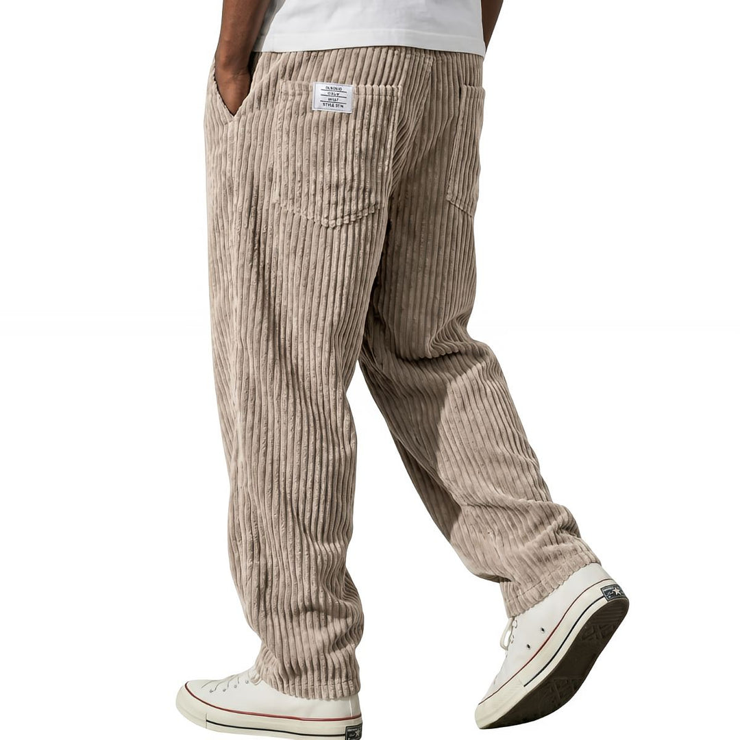 Nicholas | Cozy Wide Leg Corduroy Pants