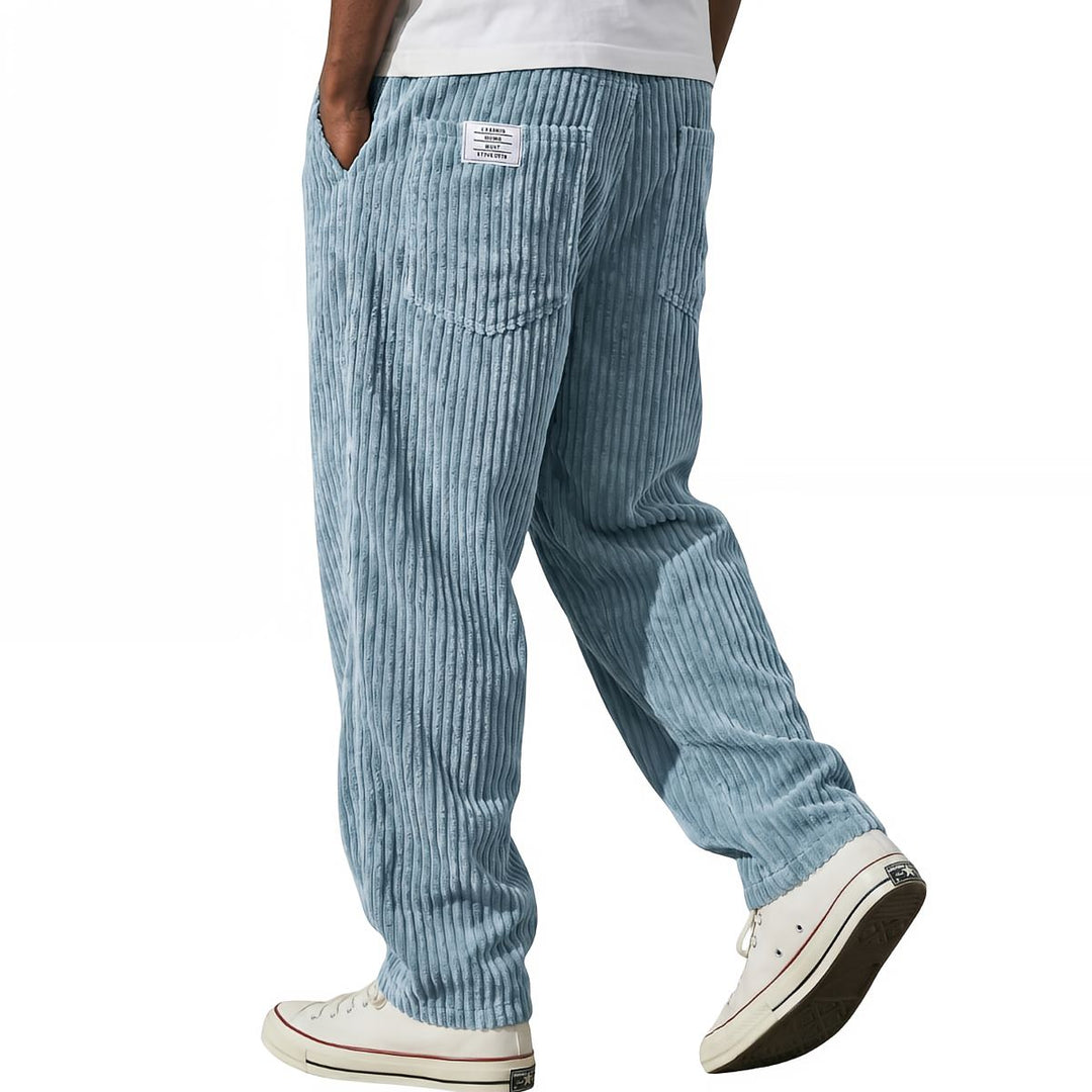 Nicholas | Cozy Wide Leg Corduroy Pants