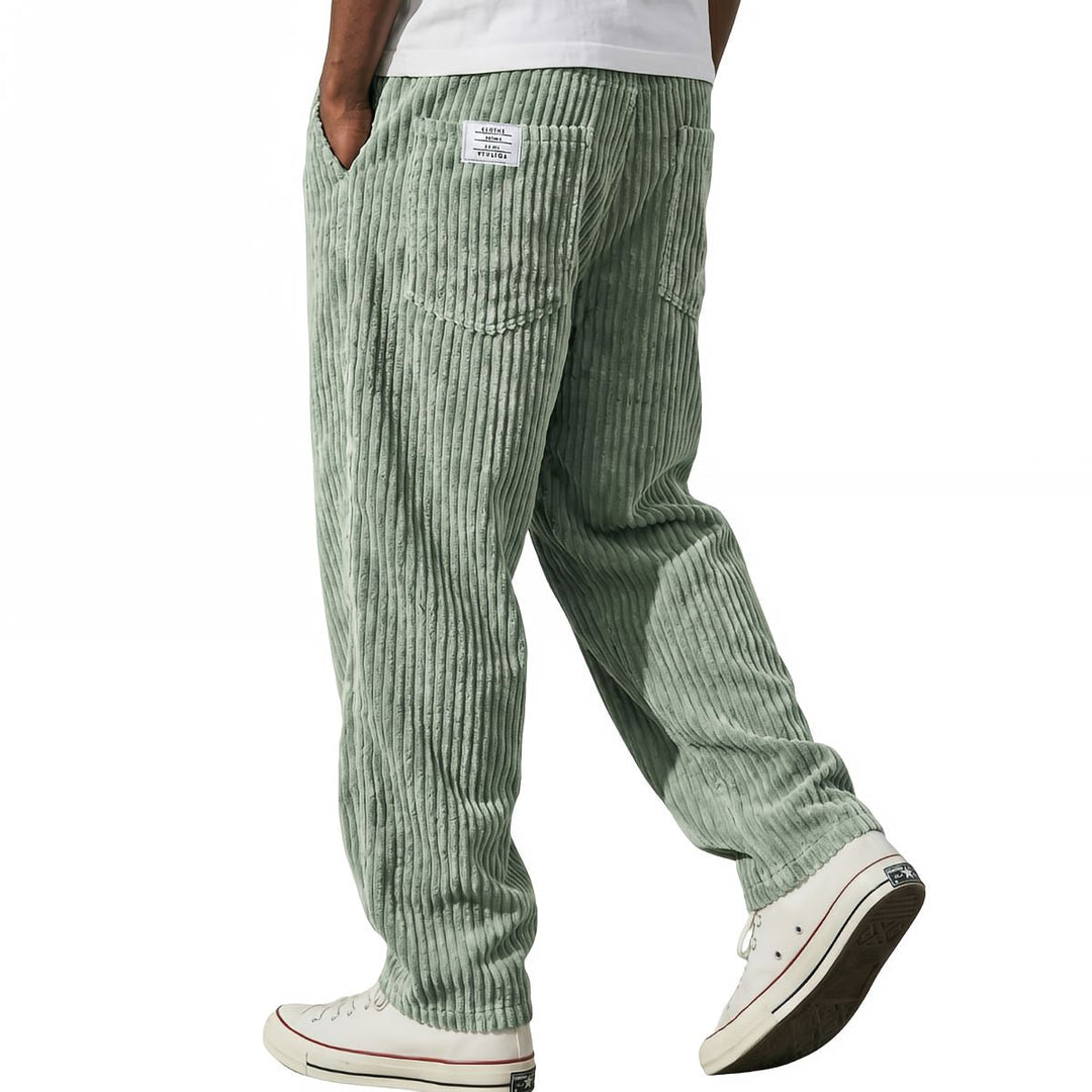 Nicholas | Cozy Wide Leg Corduroy Pants