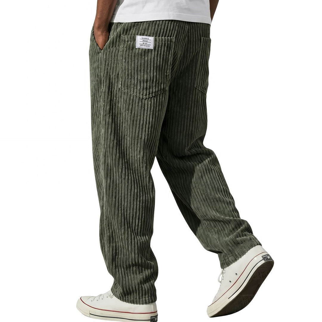 Nicholas | Cozy Wide Leg Corduroy Pants