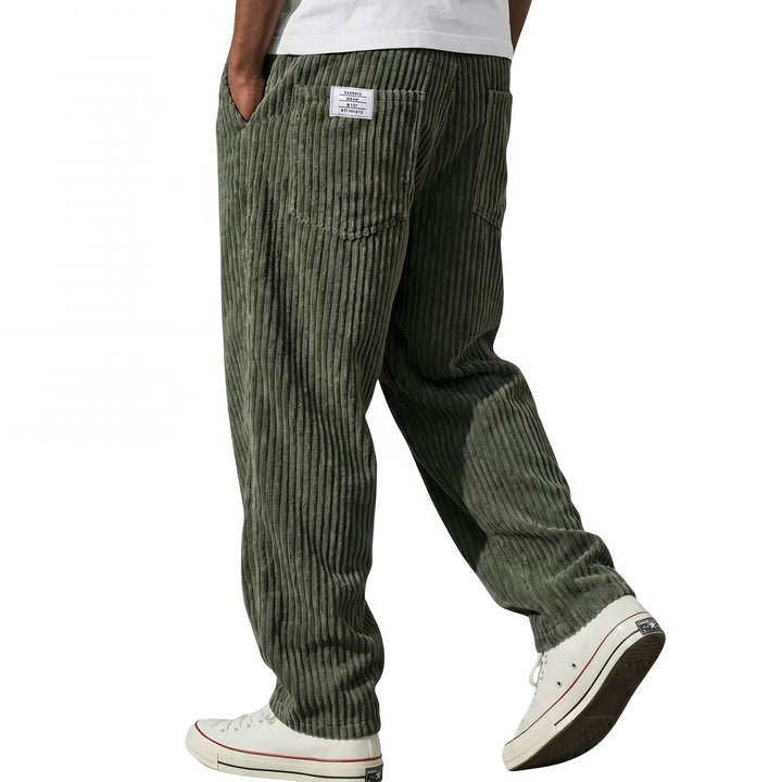 Nicholas | Cozy Wide Leg Corduroy Pants