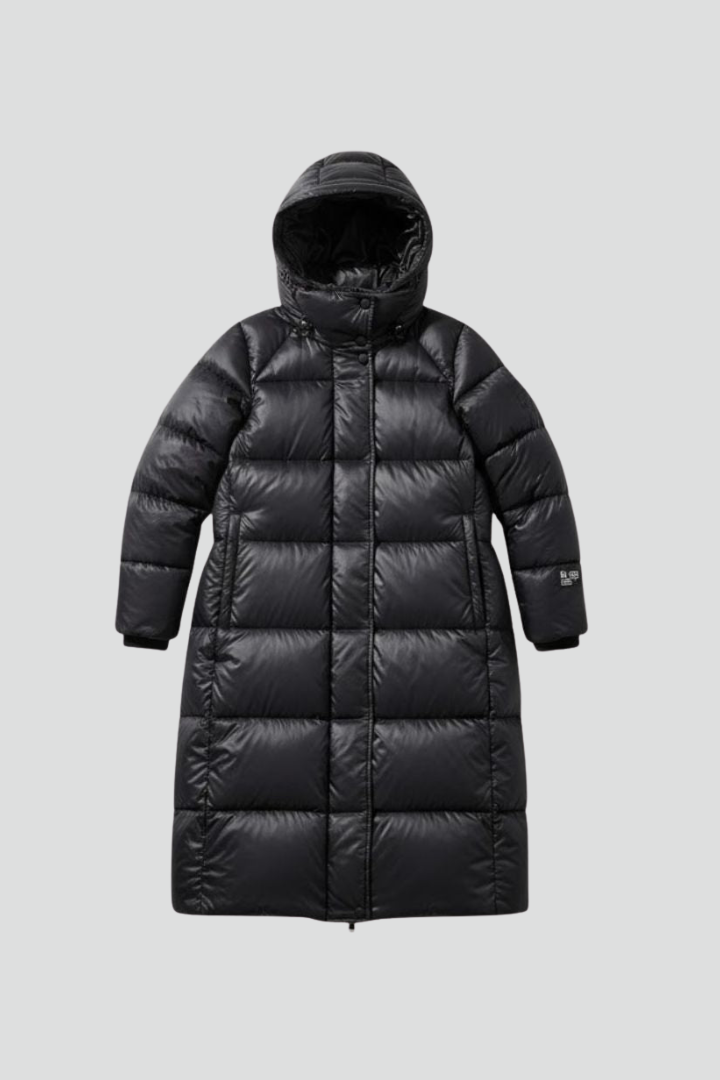 Patricia | Long Hooded Quilted Winter Puffer Jacket