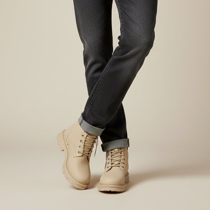 Patrick | Timeless Lace-Up Lug Sole Winter Boots Men